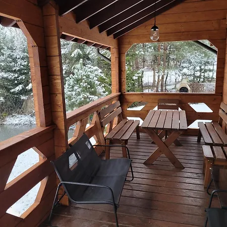 Dom Nad Stawem Dluzec 55a Tatil Evi *